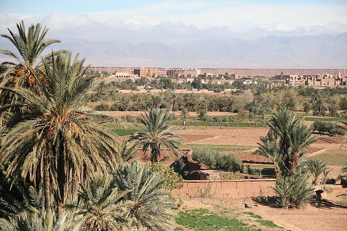 Ouarzazate center in Ouarzazate Morocco